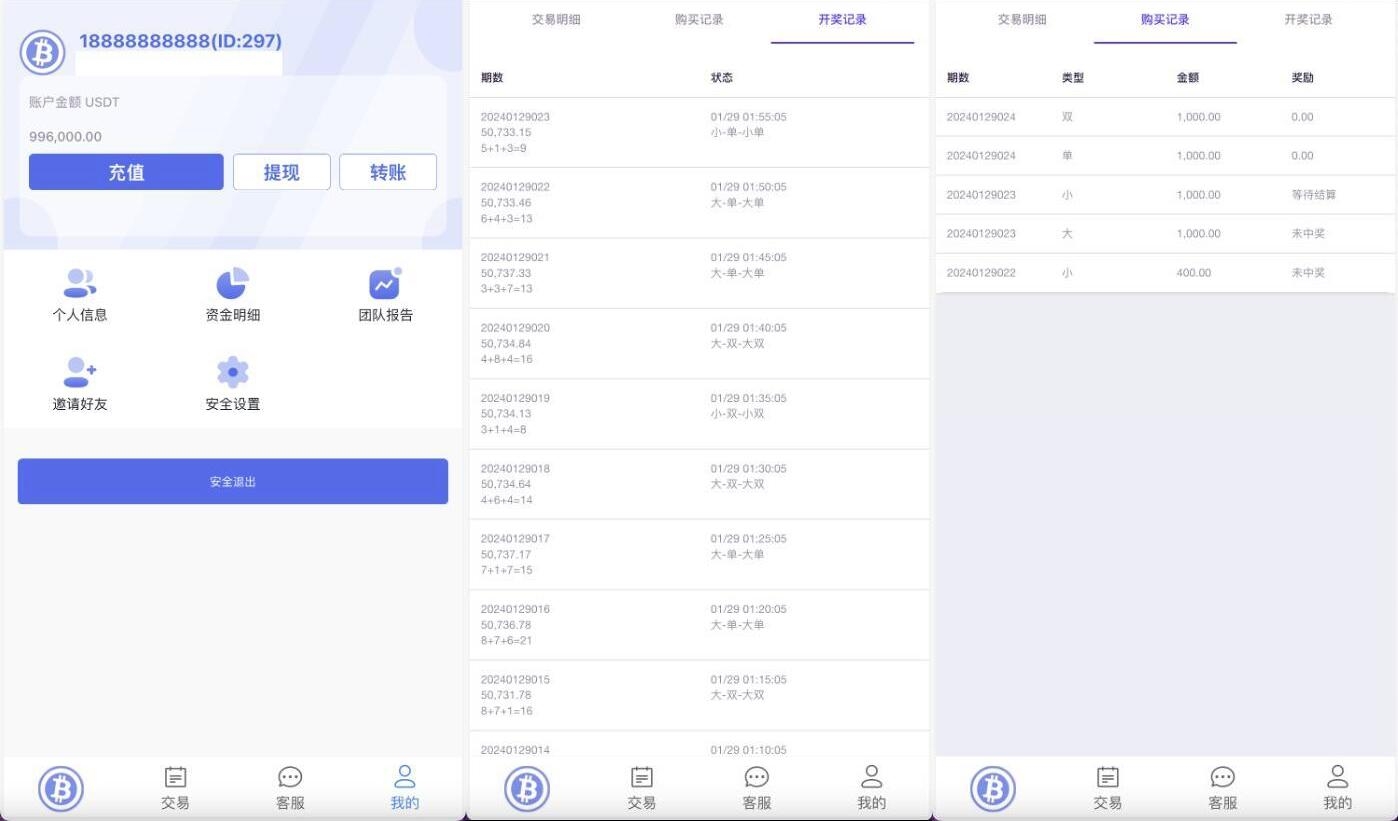 海外虚拟货币竞猜玩法源码 中英文USDT竞猜下注源码 USDT-PC28玩法 5分钟一期开